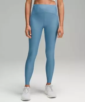 Тайтсы мужские SenseKnit Running с высокой посадкой Lululemon, синий