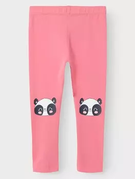 Тайтсы Name It NMFVIVIAN AOP LEGGING, розовый
