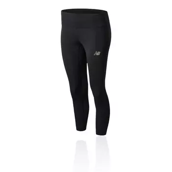 Тайтсы New Balance Accelerate Capri Running, черный