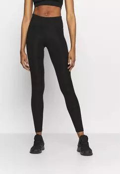 Тайтсы женские Nike быстросохнущие, черный