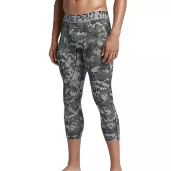 Тайтсы Nike Pro Hypercool 3/4, серый