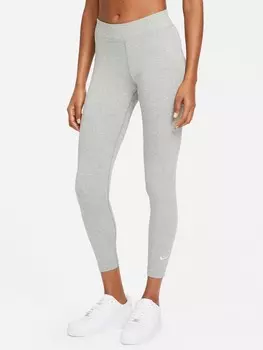 Тайтсы Nike W ESSNTL 7/8 MR, серый