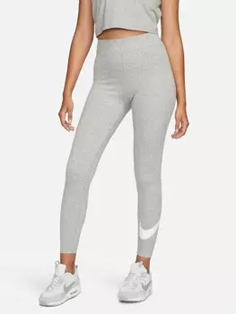 Тайтсы Nike W NSW NK CLSC GX HR TGHT SWSH, серый