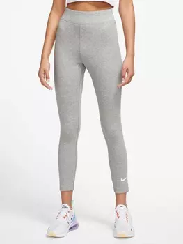 Тайтсы Nike W NSW NK CLSC HR 7/8 TIGHT LBR, серый