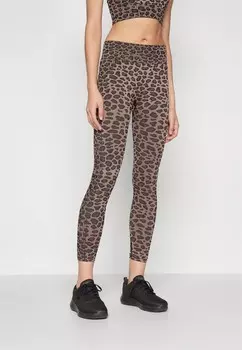 Тайтсы ONPANI SEAM ONLY Play, коричневый