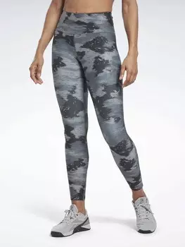 Тайтсы Reebok ID Train Camo, черный