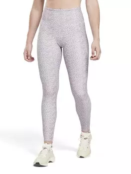 Тайтсы Reebok Lux High-Rise 2.0 Modern Safari, розовый