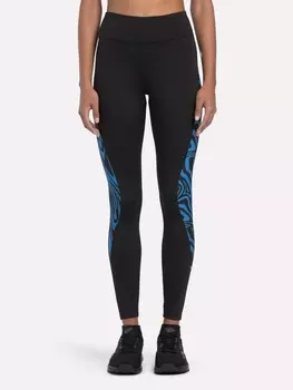 Тайтсы Reebok MOD SAFARI POLY TIGHT, черный