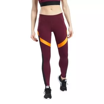 Тайтсы Reebok Workout Ready Mesh, красный