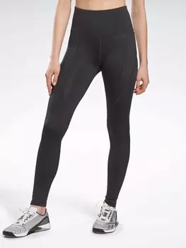 Тайтсы Reebok Workout Ready Program High Rise, черный