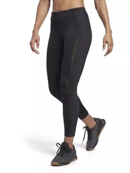 Тайтсы Reebok Yoga High-Waisted Performance Rib, черный