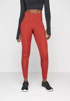 Тайтсы ROAD HIGH WAIST TIGHT ASICS, темно-красный