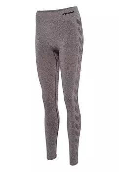 Тайтсы SEAMLESS MID Hummel, коричневый