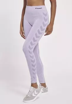 Тайтсы SEAMLESS MID Hummel, сирень