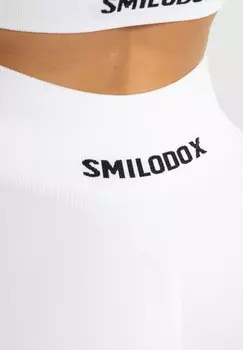 Тайтсы SEAMLESS SCRUNCH CETRINA Smilodox, белый