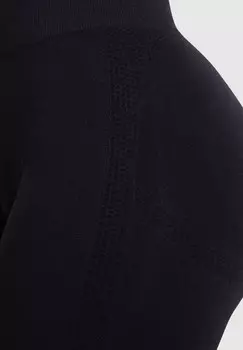 Тайтсы SEAMLESS SCRUNCH CETRINA Smilodox, черный