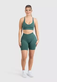 Тайтсы SEAMLESS SCRUNCH CETRINA Smilodox, темно-зеленый