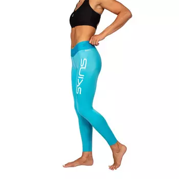 Тайтсы Skins DNAmic Primary Long, синий
