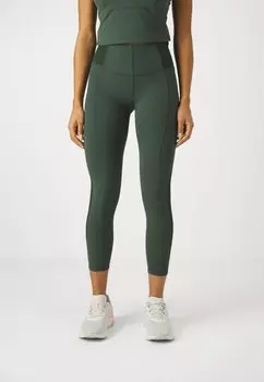 Тайтсы Super Soft Flow 7/8 Yoga Leggings Sweaty Betty, цвет trek green