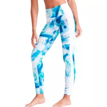 Тайтсы Superdry Flex High Waist, синий