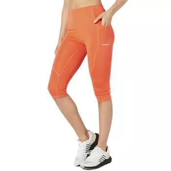 Тайтсы Superdry Run Cropped 3/4, оранжевый