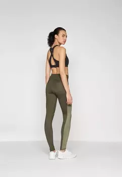 Тайтсы TECH LEGGINGS Champion, темно-зеленый