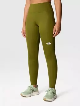 Тайтсы The North Face W FLEX 28IN TIGHT, зеленый