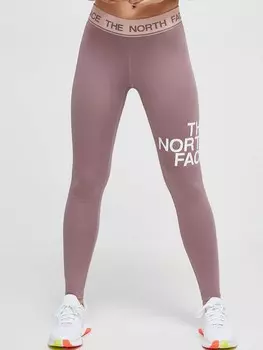 Тайтсы The North Face W FLEX MID RISE TIGHT, коричневый