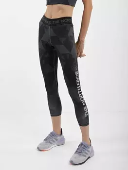 Тайтсы The North Face W FLEX MID RISE TIGHT GRAPHIC, черный