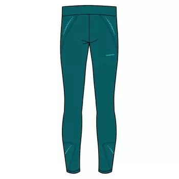 Тайтсы Trangoworld Danube, зеленый