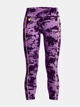 Тайтсы Under Armour Pjt Rck Girls LetsGo Lg Pt, фиолетовый