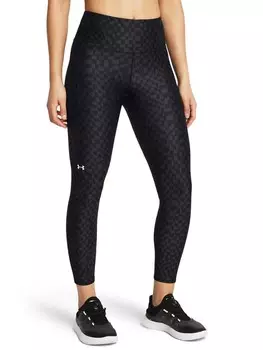 Тайтсы Under Armour UA HG Armour Prt 7/8 Leg NS, черный