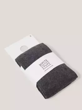Тайтсы White Stuff Patty Organic Cotton Blend Opaque, цвет charcoal/grey