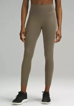 Тайтсы Wunder Train High-Rise 64Cm lululemon, цвет gray
