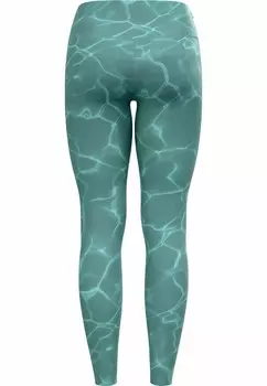 Тайтсы ZEROWEIGHT ODLO, зеленый