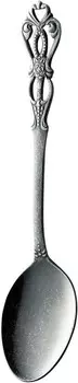 Takakuwa Metal 406753 Руническая десертная ложка, антикварная, размер: 7,3 дюйма (185 мм), Dessert Spoon
