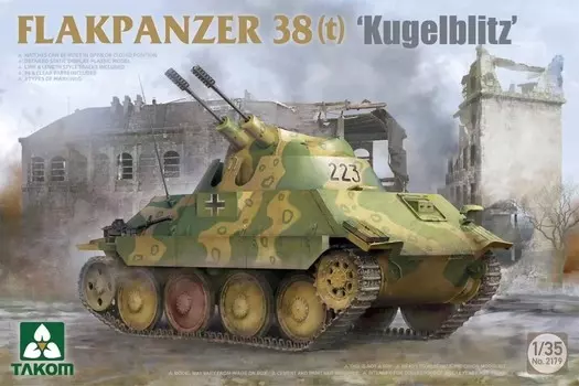 Таком 2179 Flakpanzer 38(t) 'Kugelblitz' 1/35 Inna marka