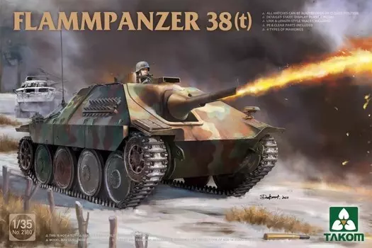 Takom 2180 Flammpanzer 38(t) 1/35 Inna marka