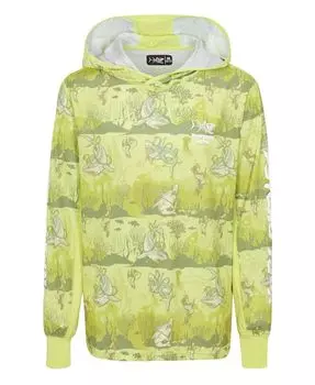 Тактическая детская толстовка с принтом и защитой от ультрафиолета для мальчиков Psycho Tuna, зеленый