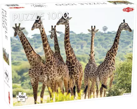 Тактика-пазл «Высокие жирафы», 1000 шт. Tactic