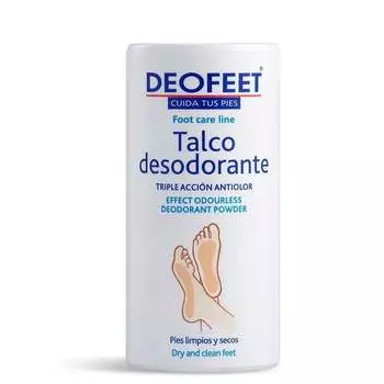 Тальк для ног дезодорирующий тройного действия, 100 г Deofeet