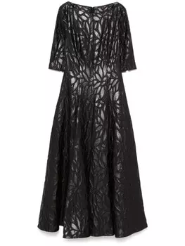 Talbot Runhof платье миди Bogna5, черный