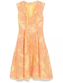 Talbot Runhof платье мини Torin9, желтый