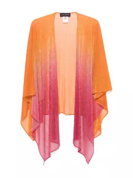 Talbot Runhof шарф с эффектом омбре, оранжевый