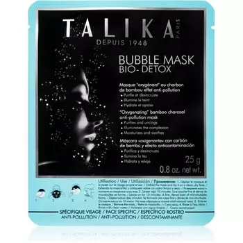 Talika Bubble Mask Bio-Detox металлическая очищающая маска для лица 25 г
