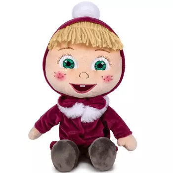 Талисман Маша 30 см плюшевый Маша и Медведь Inna marka