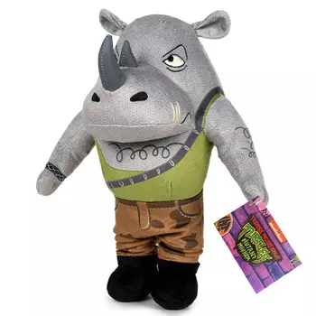 Талисман Rocksteady 30 см Черепашки Ниндзя Плюшевый Мутант Хаос Play By Play