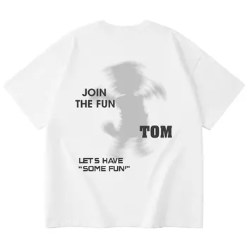 Talking Tom ГОВОРЯЩИЙ ТОМ футболка унисекс, Черный