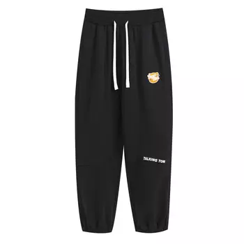 Talking Tom ГОВОРЯЩИЙ ТОМ Повседневные брюки унисекс, Бежевый