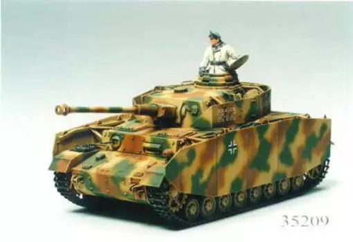 Tamiya, German Pz Kpfw IV H Early Version, Набор моделей, 14+